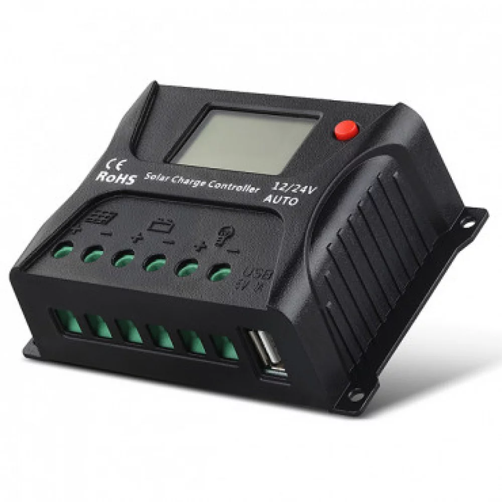 Контроллер заряда SRNE SR-HP2410 PWM 12/24V 10A