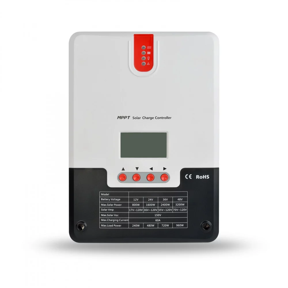 Контроллер заряда SRNE SR-ML2430 MPPT 12/24В 30А